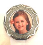 Фоторамка декоративная. Серебро, ВОЛНА