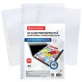 Папки-файлы перфорированные А4 BRAUBERG, КОМПЛЕКТ 200 шт., ПЛОТНЫЕ, матовые, 45 мкм, 229662